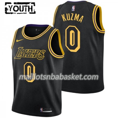 Maillot Enfant Los Angeles Lakers Kyle Kuzma 0 Nike City Edition Swingman